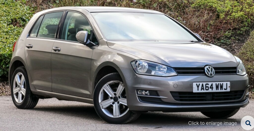 Compare Volkswagen Golf 1.6 Tdi Bluemotion Tech Match Hatchback YA64WWJ Grey