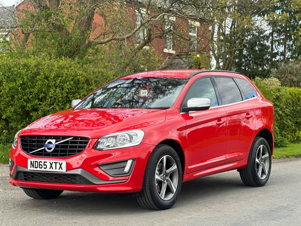 Compare Volvo XC60 2.0 D4 R-design Euro 6 Ss ND65XTX Red