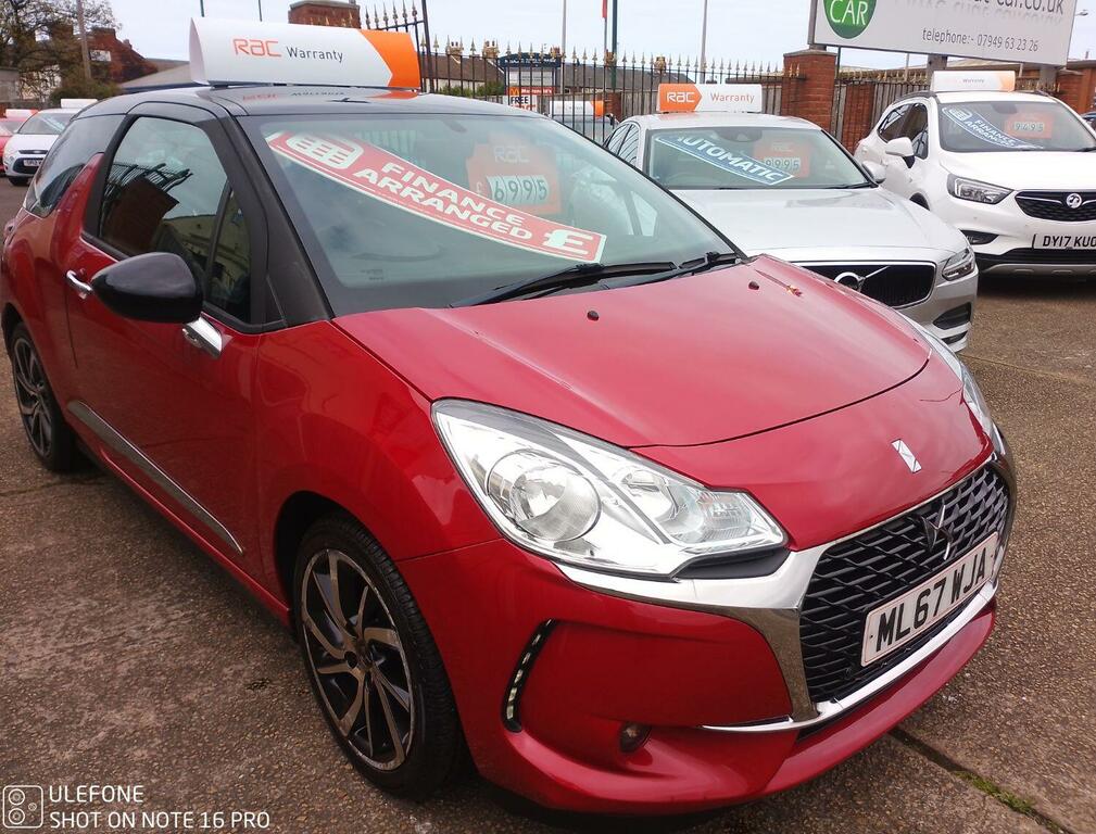 DS DS 3 Hatchback 1.2 Puretech Connected Chic 2017 Red #1