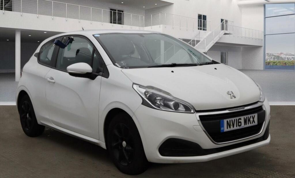 Compare Peugeot 208 Active NV16WKX White