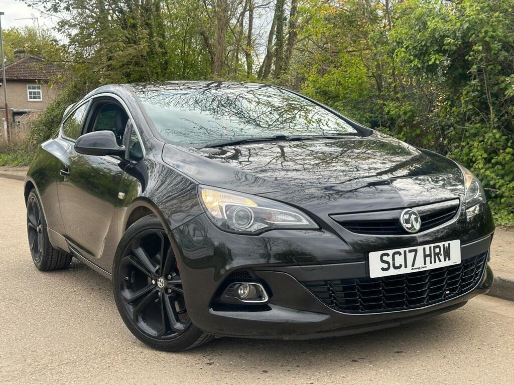 Compare Vauxhall Astra GTC 1.4T 16V Limited Edition Navleather SC17HRW Black