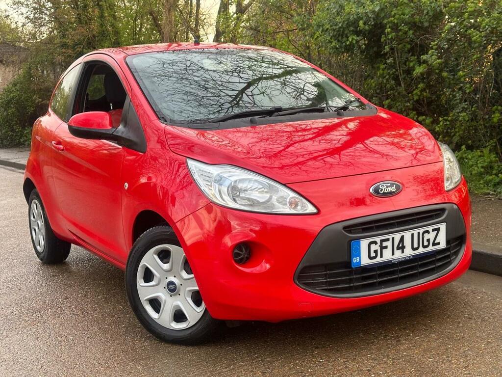 Compare Ford KA 1.2 Edge Start Stop GF14UGZ Red