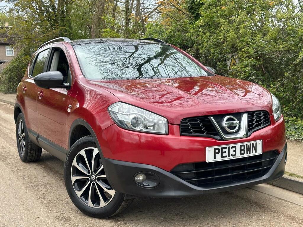 Compare Nissan Qashqai+2 1.6 117 360 PE13BWN Red