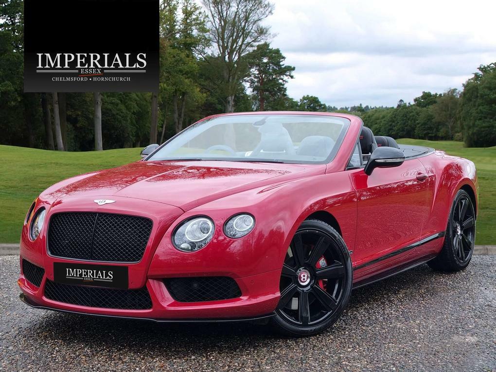 Compare Bentley Continental Continental Gt S V8 WFZ2824 Red