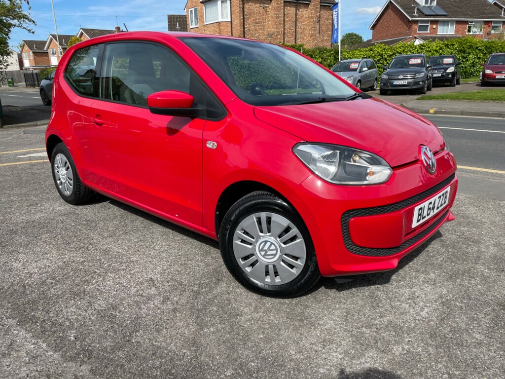 Compare Volkswagen Up 1.0 Move Hatchback Euro 5 60 Ps BL64ZZB Red