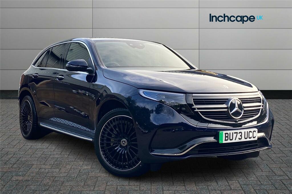 Compare Mercedes-Benz EQC 400 300Kw Amg Line Premium Plus 80Kwh BU73UCC Blue