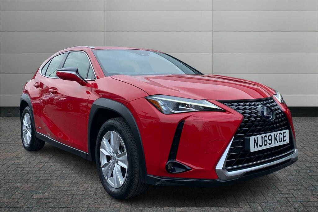 Compare Lexus UX 250H 2.0 Cvt Without Nav NJ69KGE Red