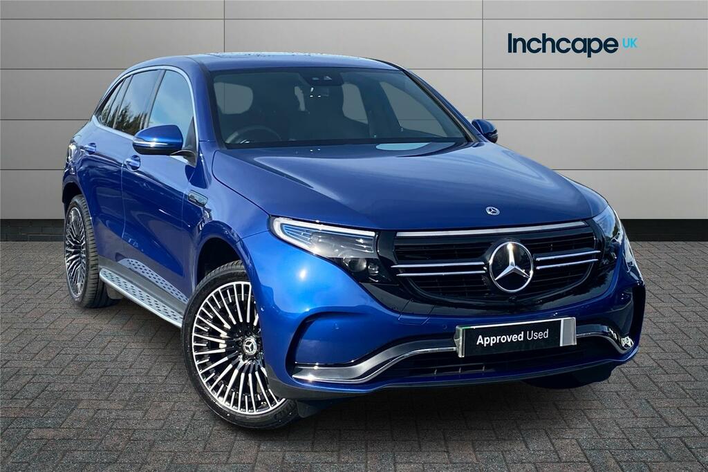 Compare Mercedes-Benz EQC 400 300Kw Amg Line Premium 80Kwh DK73VSX Blue