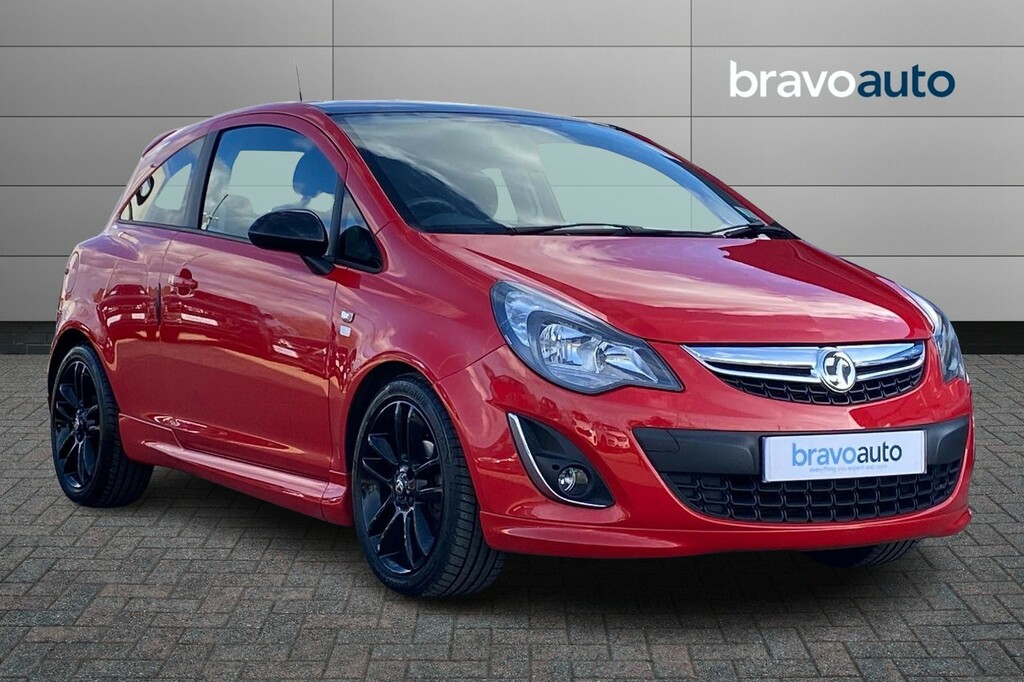 Compare Vauxhall Corsa 1.2 Limited Edition AX14FVY Red