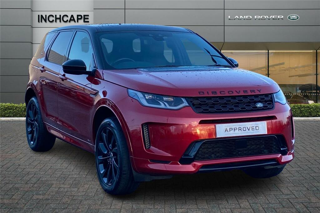 Compare Land Rover Discovery Sport 2.0 D240 R-dynamic Hse AP70GWK Red