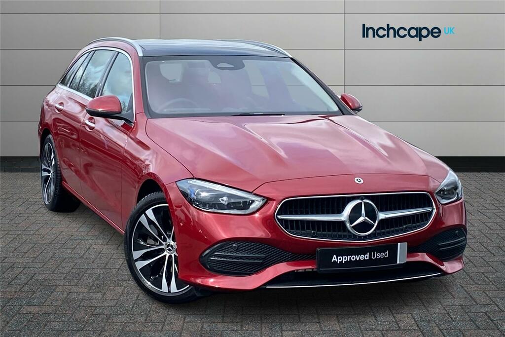 Mercedes-Benz C Class C200 Exclusive Luxury 9G-tronic Red #1