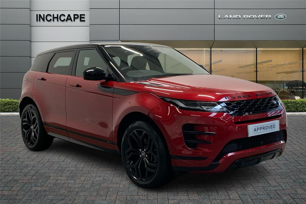 Compare Land Rover Range Rover Evoque 2.0 D180 R-dynamic Hse VK70YMT Red