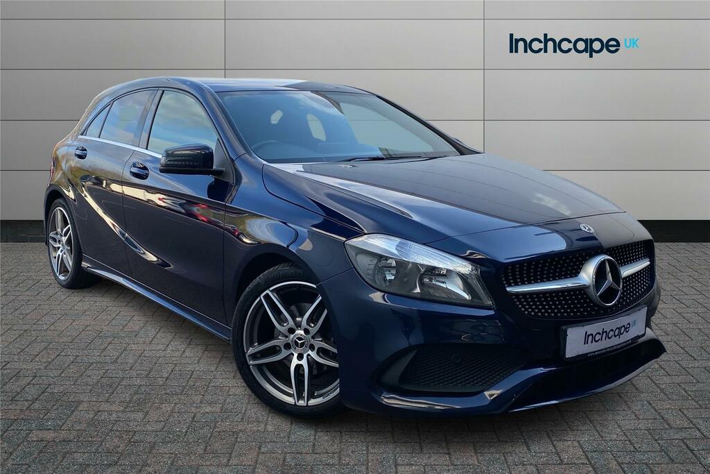 Compare Mercedes-Benz A Class A200d Amg Line YP67YNF Blue