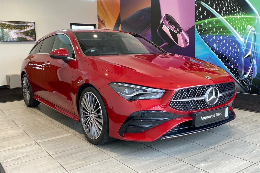 Compare Mercedes-Benz CLA Class 180 Amg Line Premium Tip KW73NSF Red