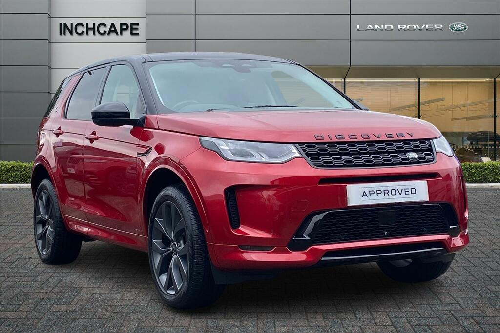 Compare Land Rover Discovery Sport 1.5 P300e R-dynamic Se 5 Seat DK21YDU Red
