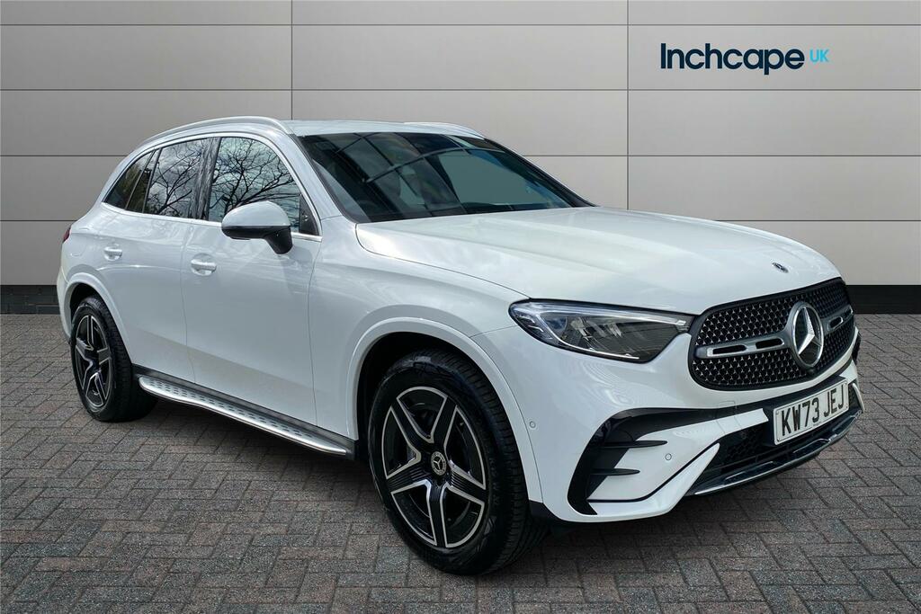 Compare Mercedes-Benz GLC Class 220D 4Matic Amg Line 9G-tronic KW73JEJ White