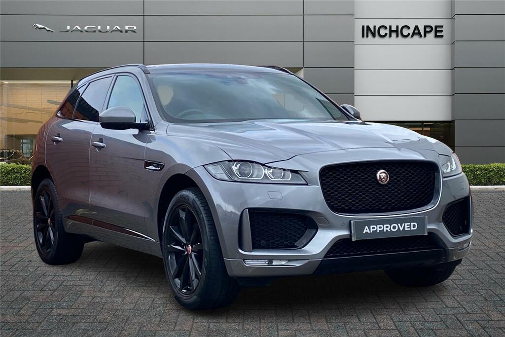 Compare Jaguar F-Pace 2.0D 180 Chequered Flag Awd YJ20LXS Grey