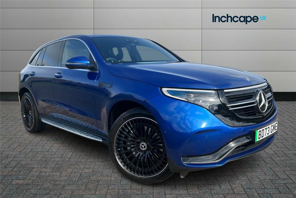 Compare Mercedes-Benz EQC 400 300Kw Amg Line Premium Plus 80Kwh BD73GME Blue