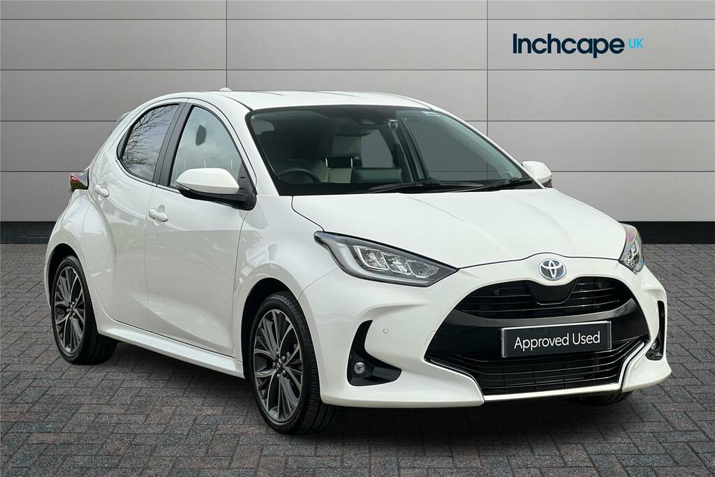 Compare Toyota Yaris 1.5 Hybrid Excel Cvt RE72YNW White