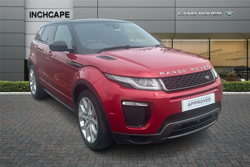 Compare Land Rover Range Rover Evoque Range Rover Evoque Hse Dynamic Lux Td4 HF18UPA Red