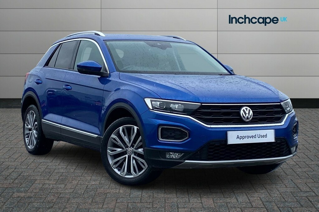 Compare Volkswagen T-Roc 1.5 Tsi Evo Sel WG18ZKC Blue