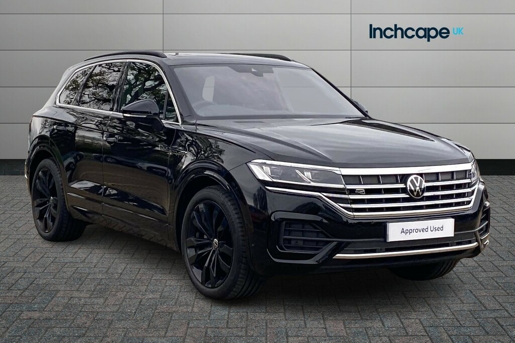 Compare Volkswagen Touareg 3.0 V6 Tdi 4Motion R-line Tech Plus Tip AP23LNG Black