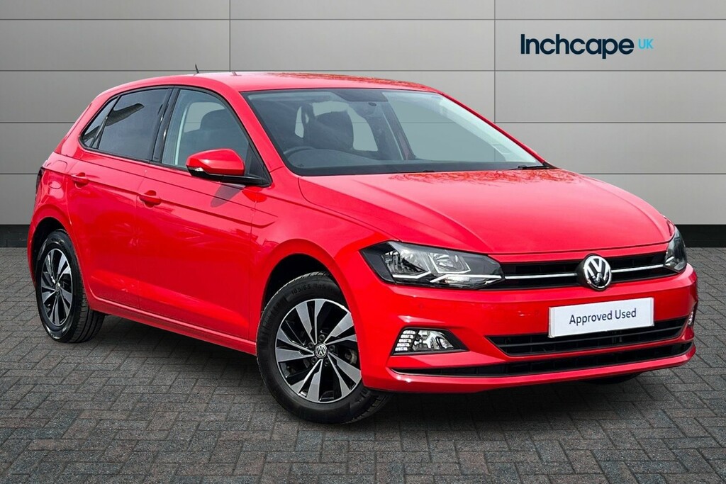 Compare Volkswagen Polo 1.0 Tsi 95 Match BJ70OPW Red
