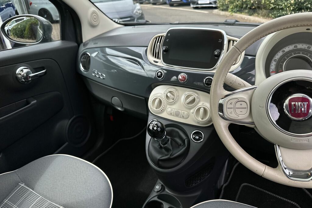 Compare Fiat 500 1.2 Lounge WJ67KRD Grey