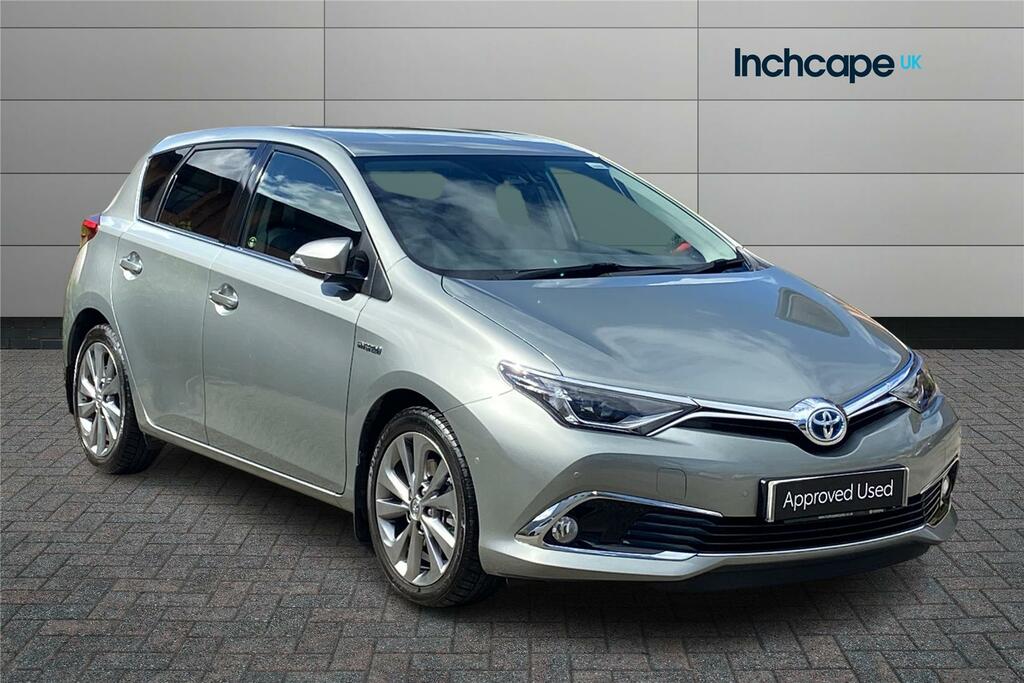 Compare Toyota Auris 1.8 Hybrid Excel Cvt FH17CAO Grey