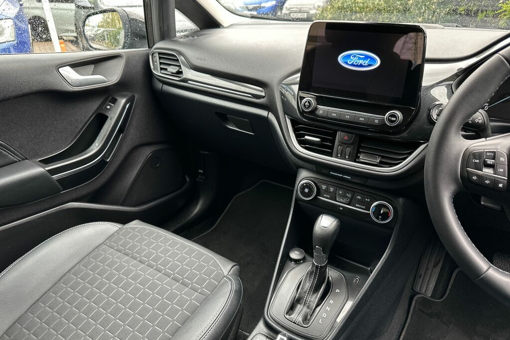 Compare Ford Fiesta 1.0 Ecoboost Hybrid Mhev 125 Titanium X HK71NZT Black