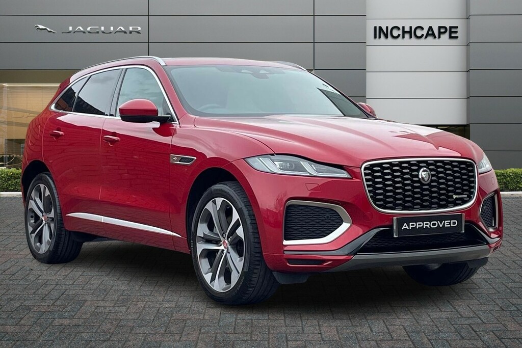 Compare Jaguar F-Pace 2.0 P250 R-dynamic Hse Awd KW22FSK Red