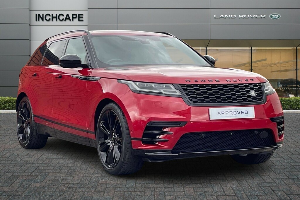 Compare Land Rover Range Rover Velar 2.0 P250 R-dynamic Hse KP21FXH Red