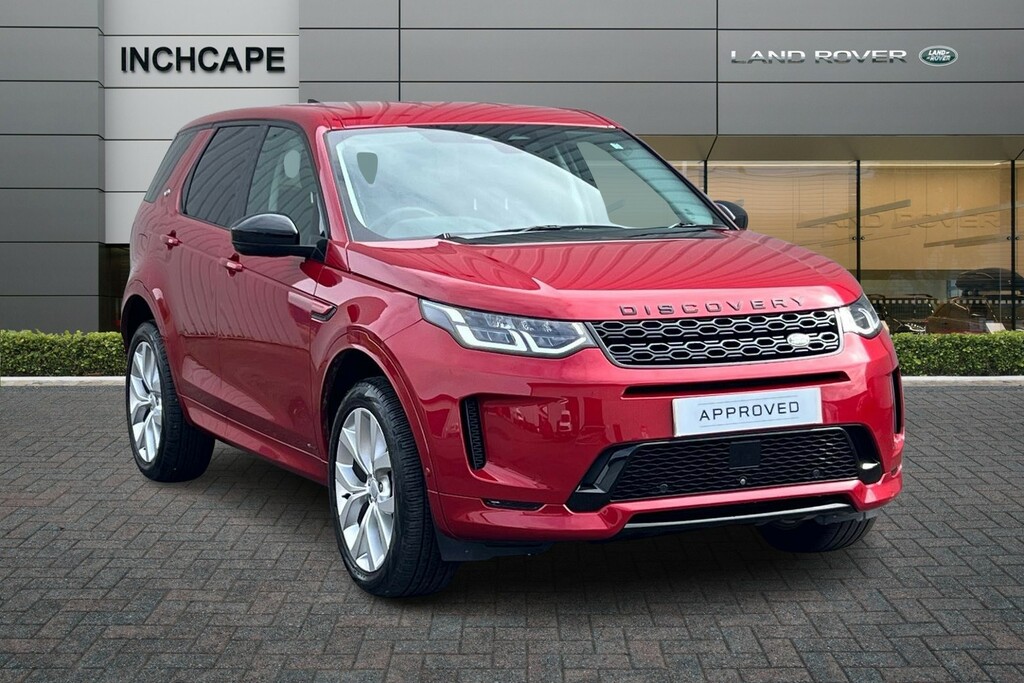 Compare Land Rover Discovery Sport 2.0 D200 R-dynamic S Plus HY71AXJ Red