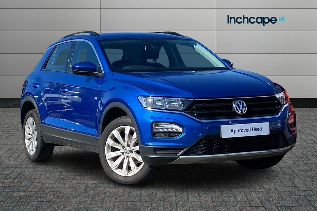 Volkswagen T-Roc 1.5 Tsi Evo Se Dsg Blue #1
