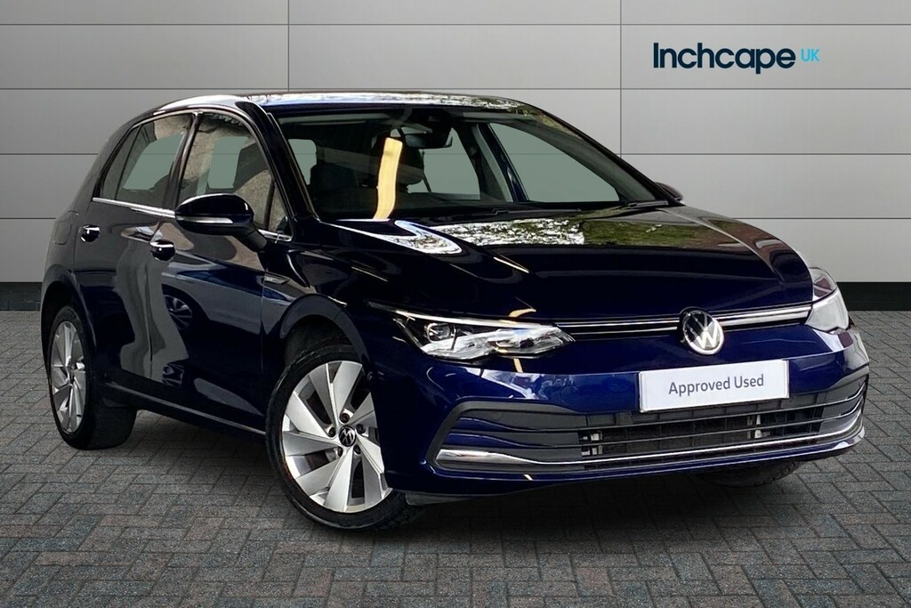 Compare Volkswagen Golf Style Tdi Dsg KN70WSU Blue