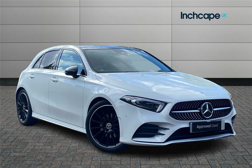 Compare Mercedes-Benz A Class A180 Amg Line Premium Plus Night Edition KN72AYH White
