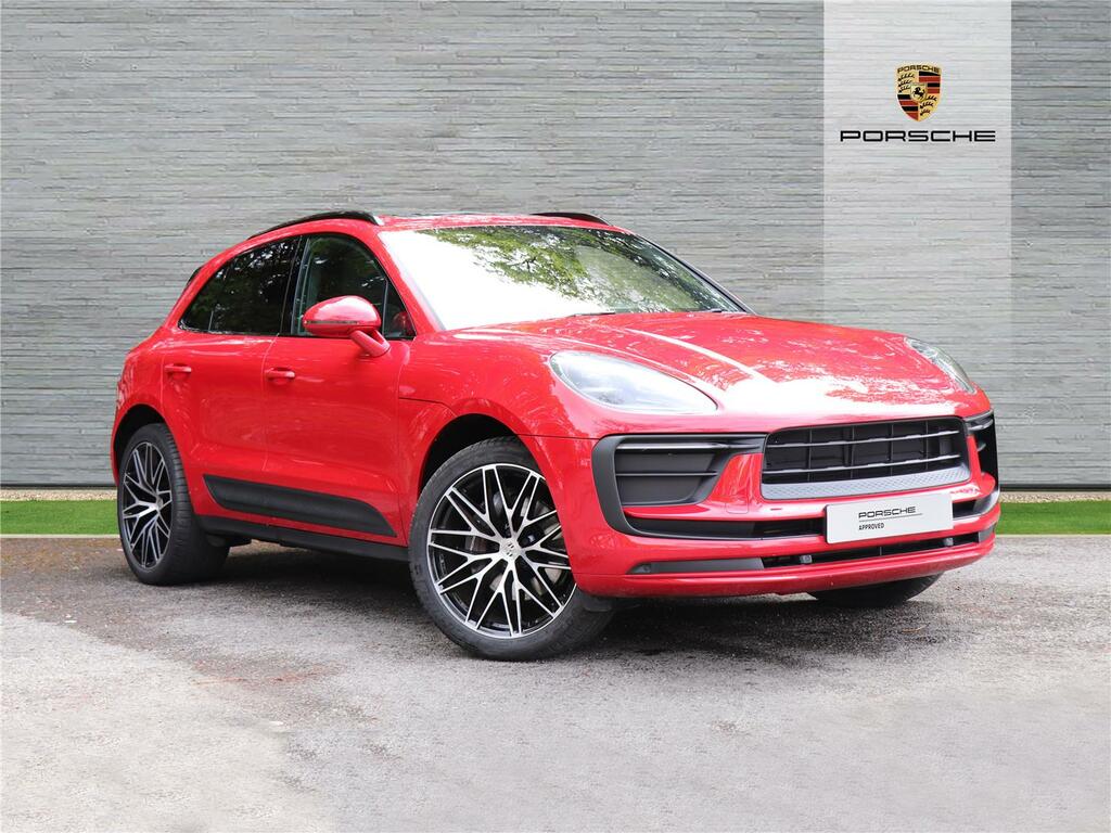 Compare Porsche Macan 5dr Pdk LC71NWT Red