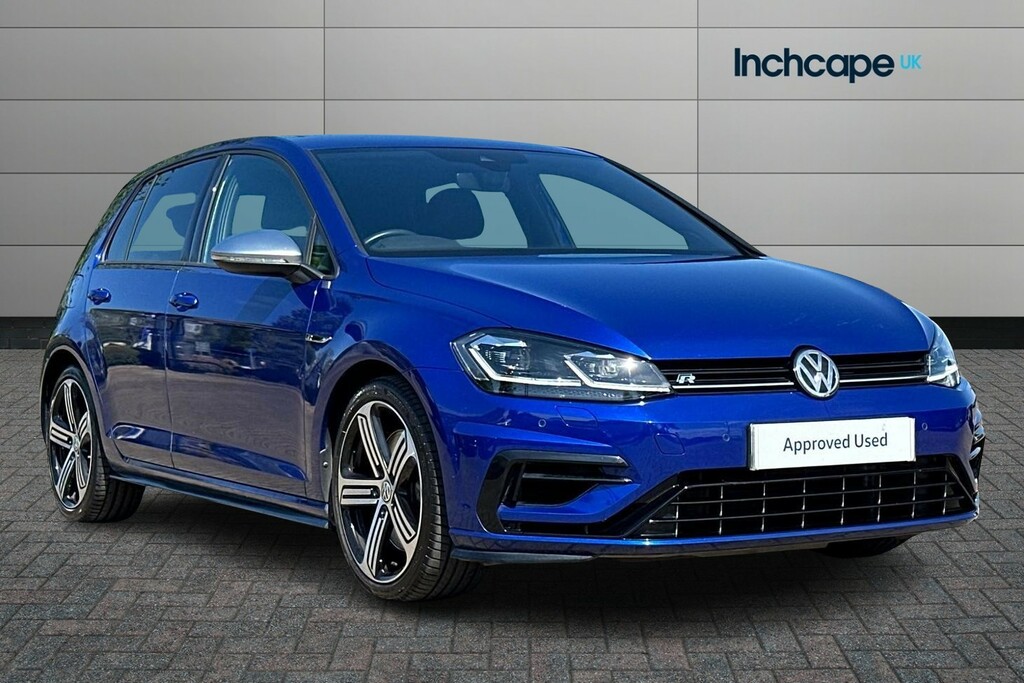 Compare Volkswagen Golf 2.0 Tsi 300 R 4Motion Dsg DU69BHK Blue