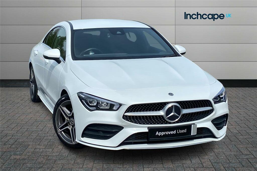 Compare Mercedes-Benz CLA Class 200 Amg Line Tip FE70MBY White