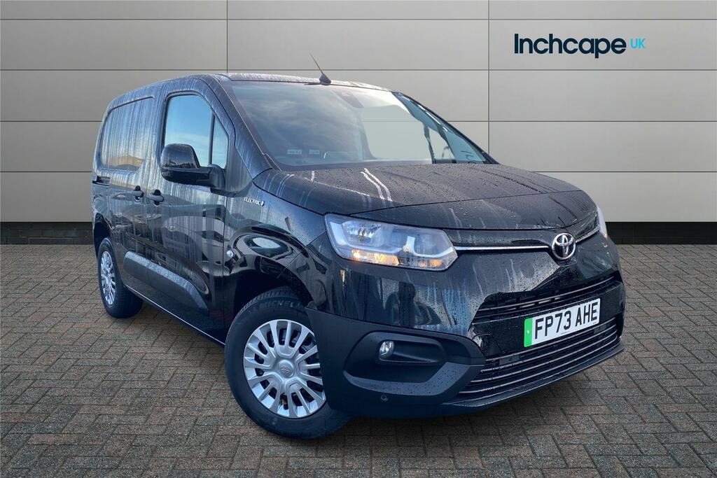Compare Toyota Proace City Icon Van 50Kwh FP73AHE Black