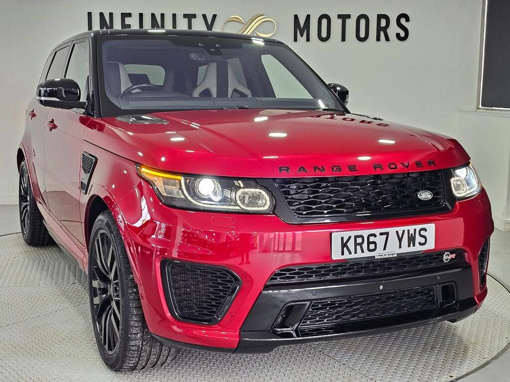 Compare Land Rover Range Rover Sport Suv KR67YWS Red