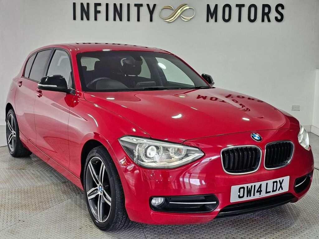 Compare BMW 1 Series Hatchback OW14LDX Red