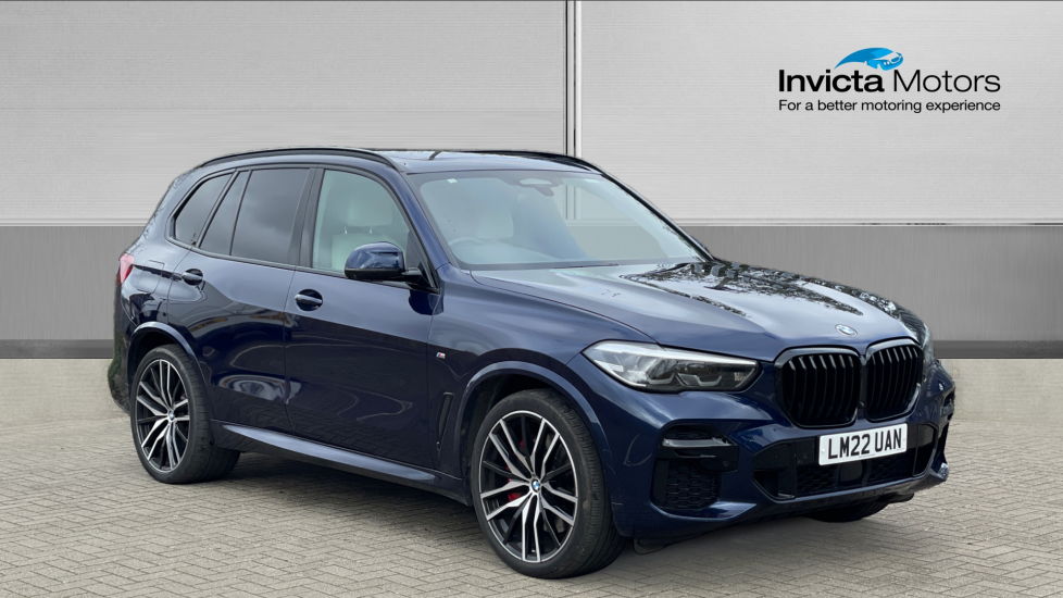 Compare BMW X5 M Sport LM22UAN Blue
