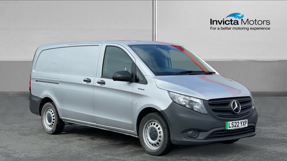 Mercedes-Benz eVito Progressive Van Silver #1