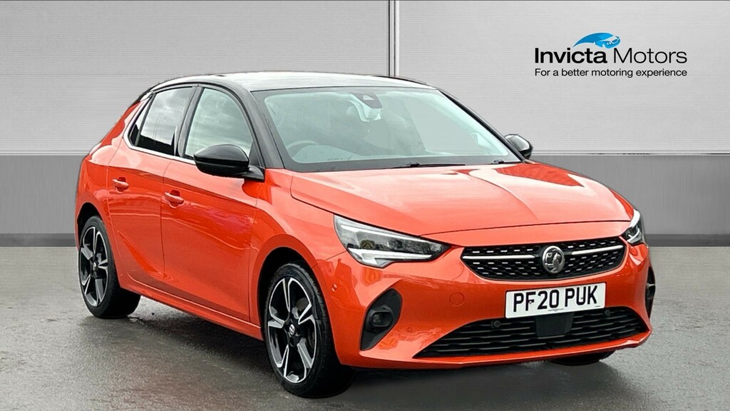 Compare Vauxhall Corsa Elite Nav Premium PF20PUK Orange