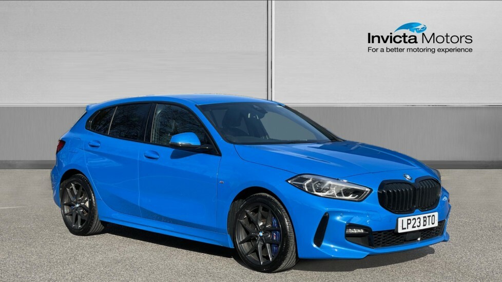 Compare BMW 1 Series 118I M Sport LP23BTO Blue