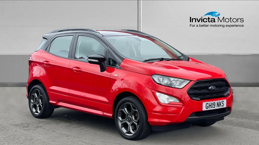 Compare Ford Ecosport St-line GH19NKS Red