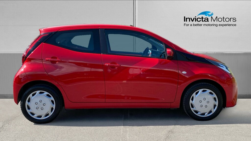 Compare Toyota Aygo Hatchback GY70ONR Red