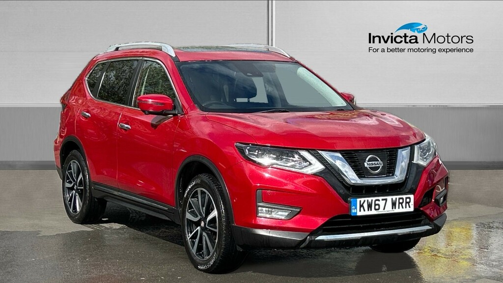 Compare Nissan X-Trail Tekna KW67WRR Red