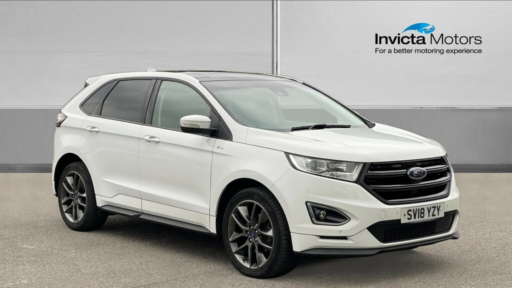 Compare Ford Edge St-line SV18YZY White